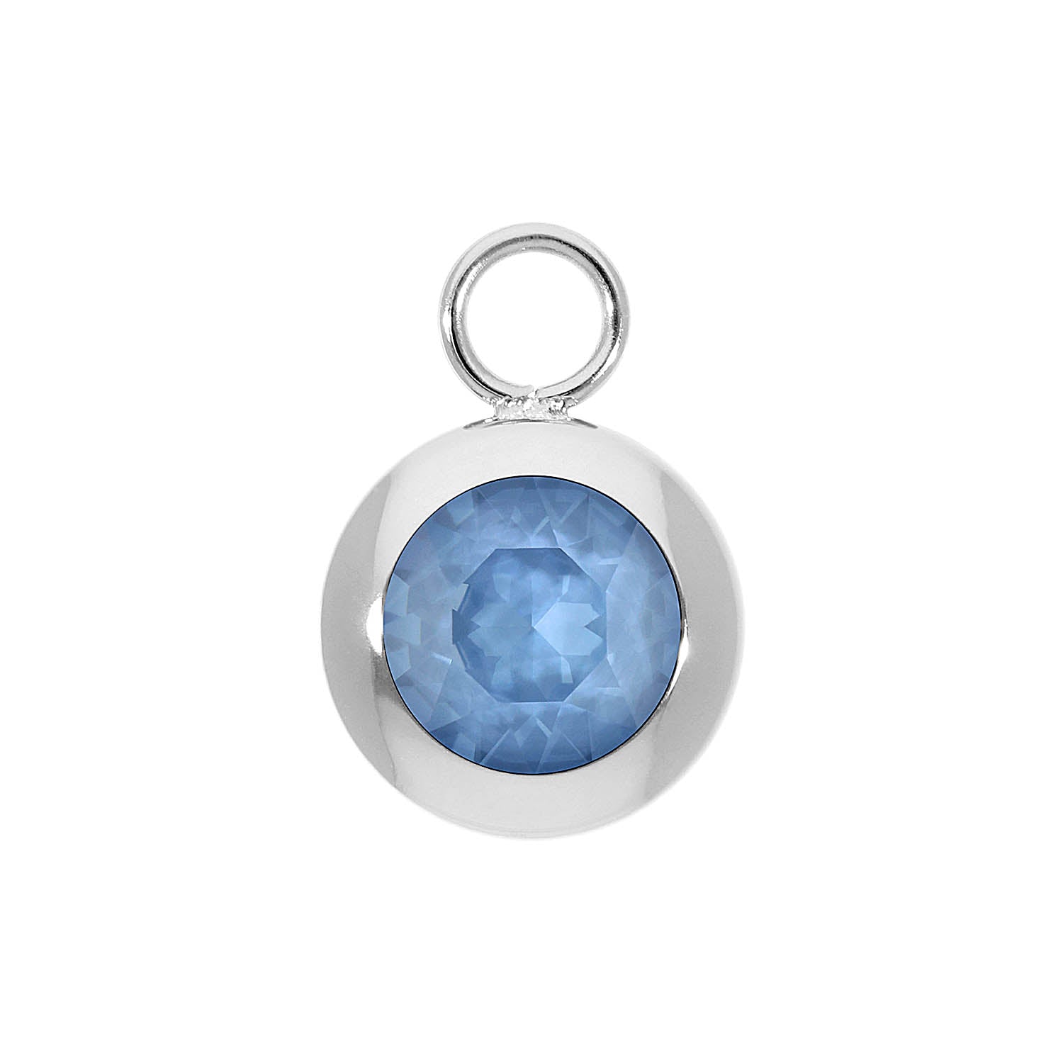 Tondo Charm 0.51" - Silver