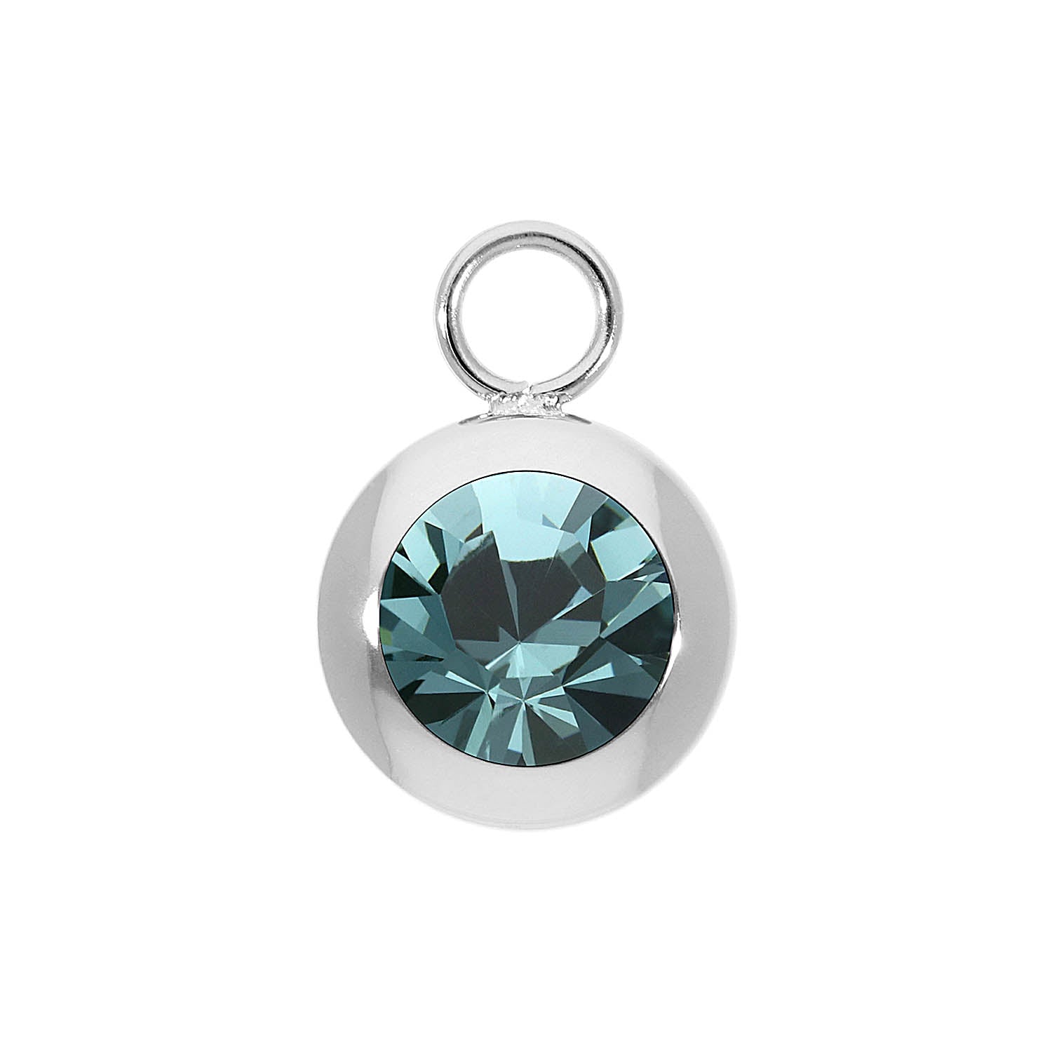 Tondo Charm 0.51" - Silver