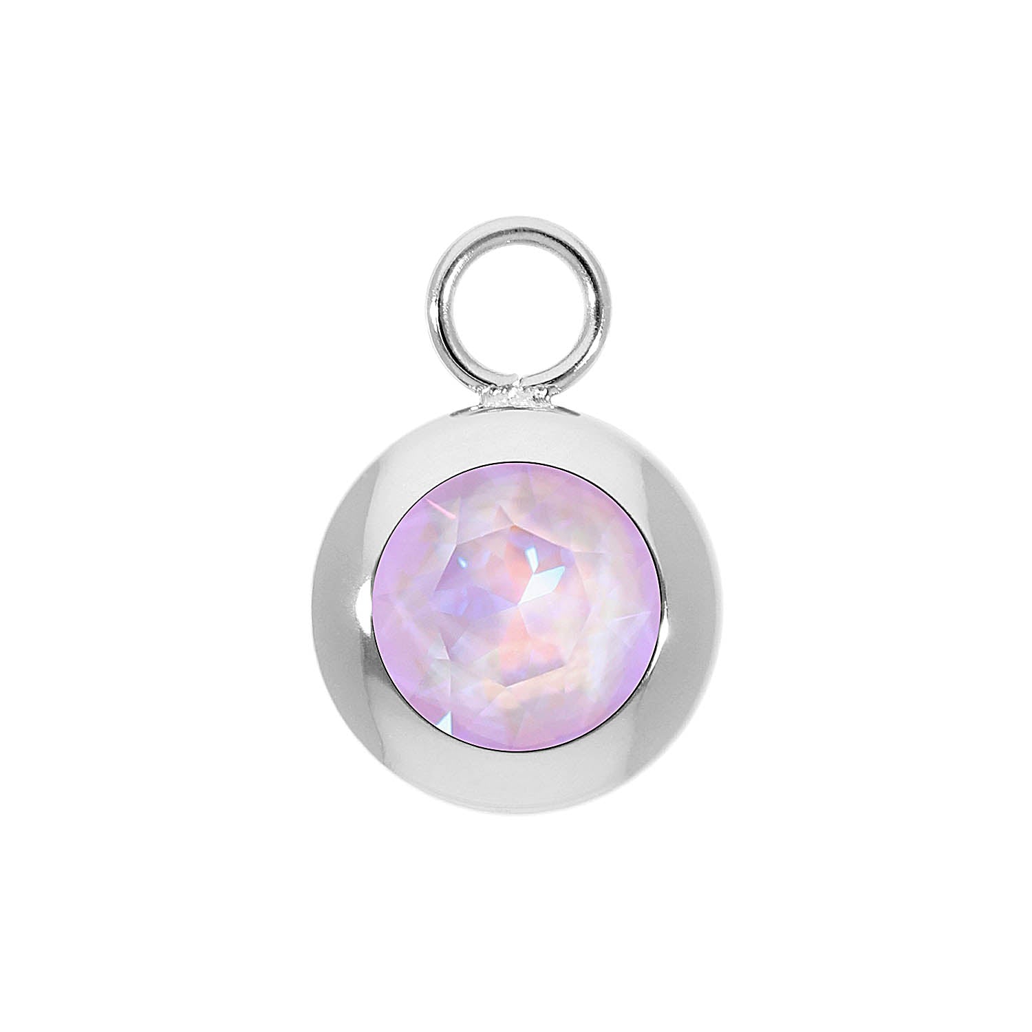 Tondo Charm 0.51" - Silver