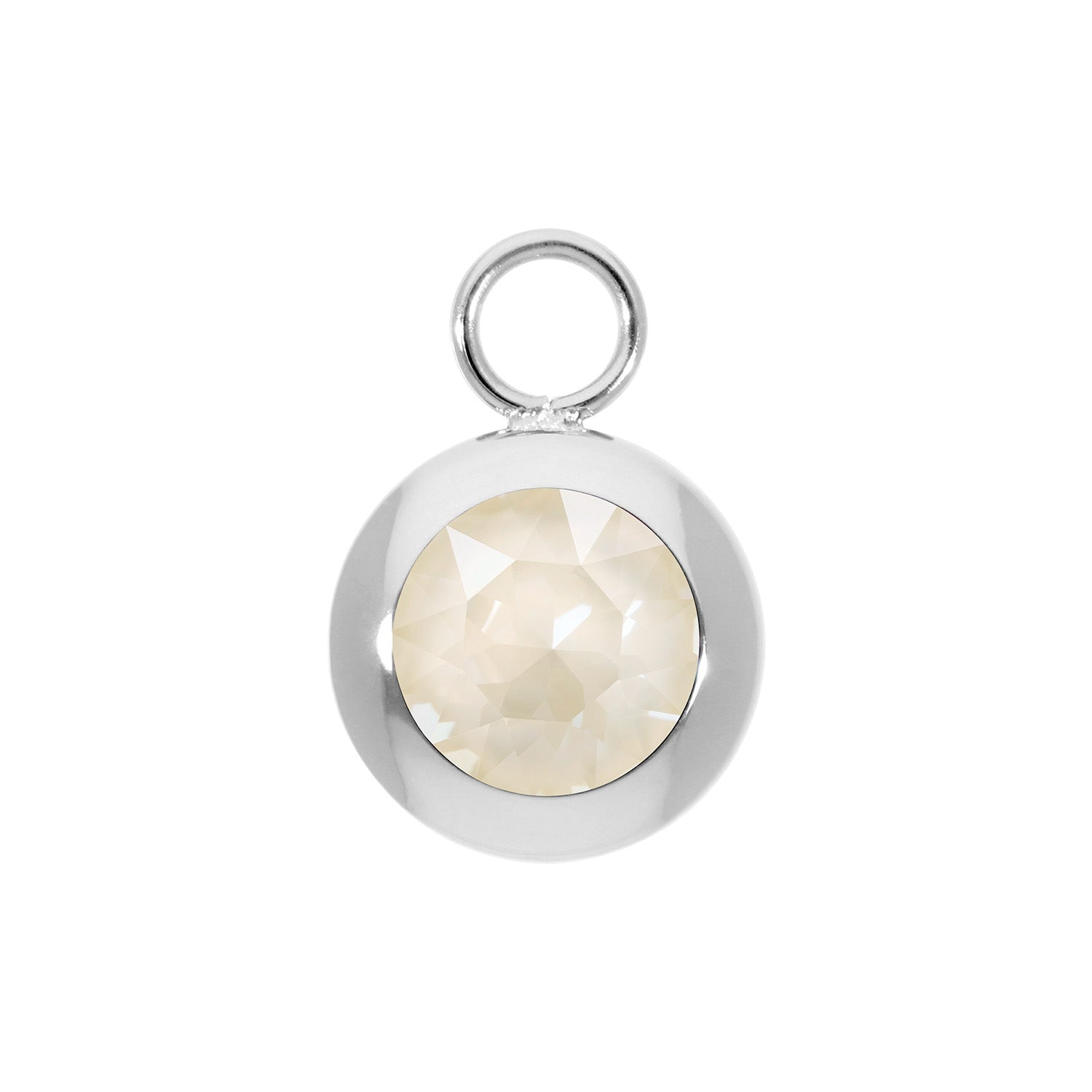 Tondo Charm 0.51" - Silver