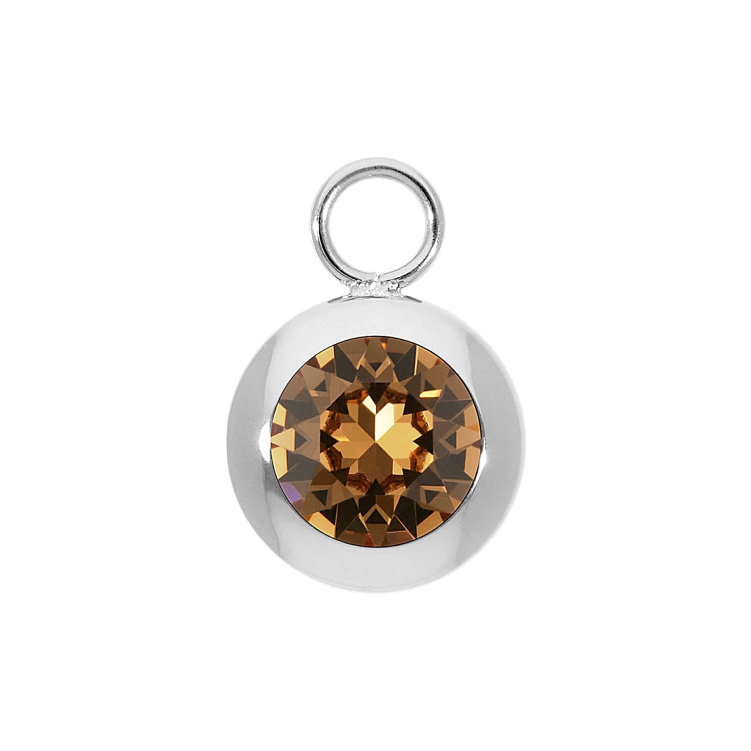 Tondo Charm 0.51" - Silver