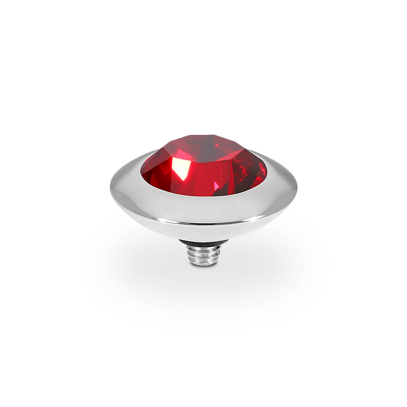 Tondo Top 0.51" - Silver Siam