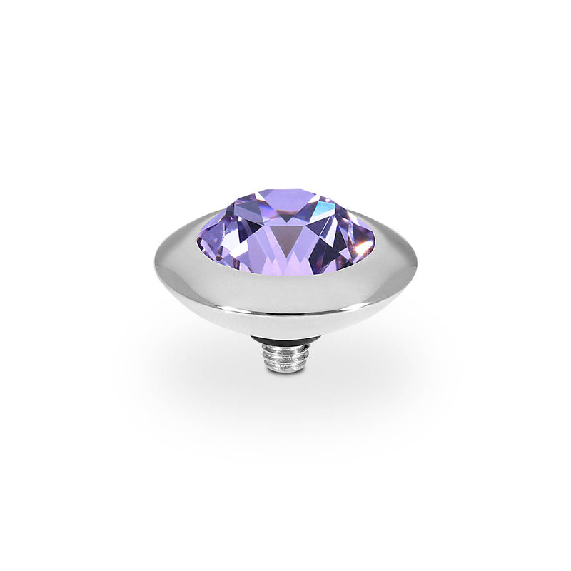 Tondo Top 0.51" - Silver Violet