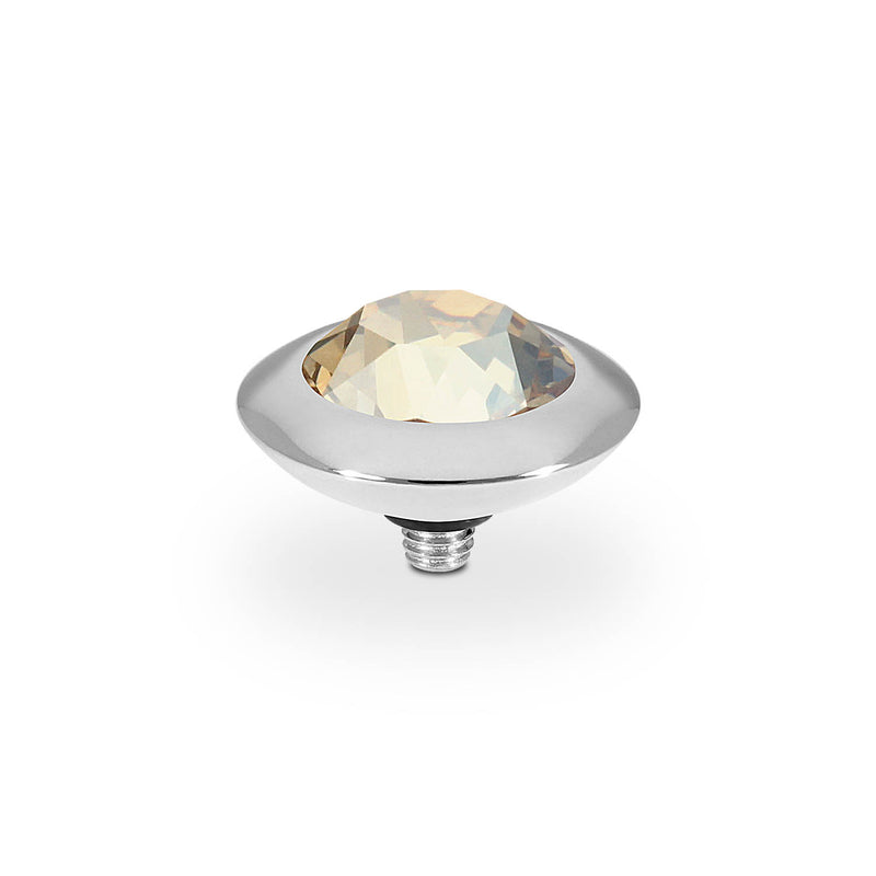 Tondo Top 0.51" - Silver golden shadow