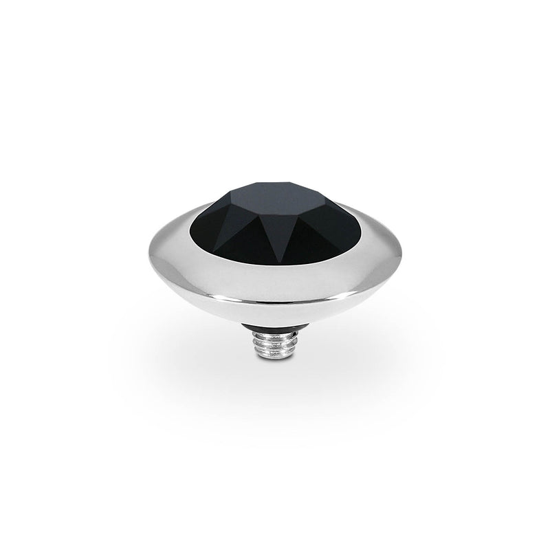 Tondo Top 0.51" - Silver jet