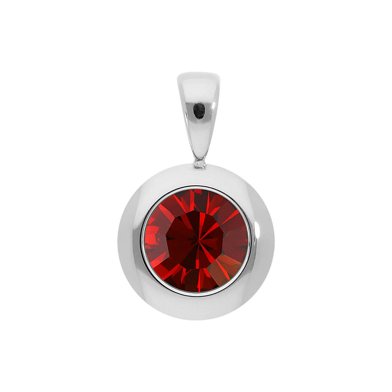 Tondo Pendant 0.51" - Silver