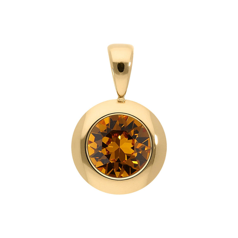 Tondo Pendant 0.51" - Gold