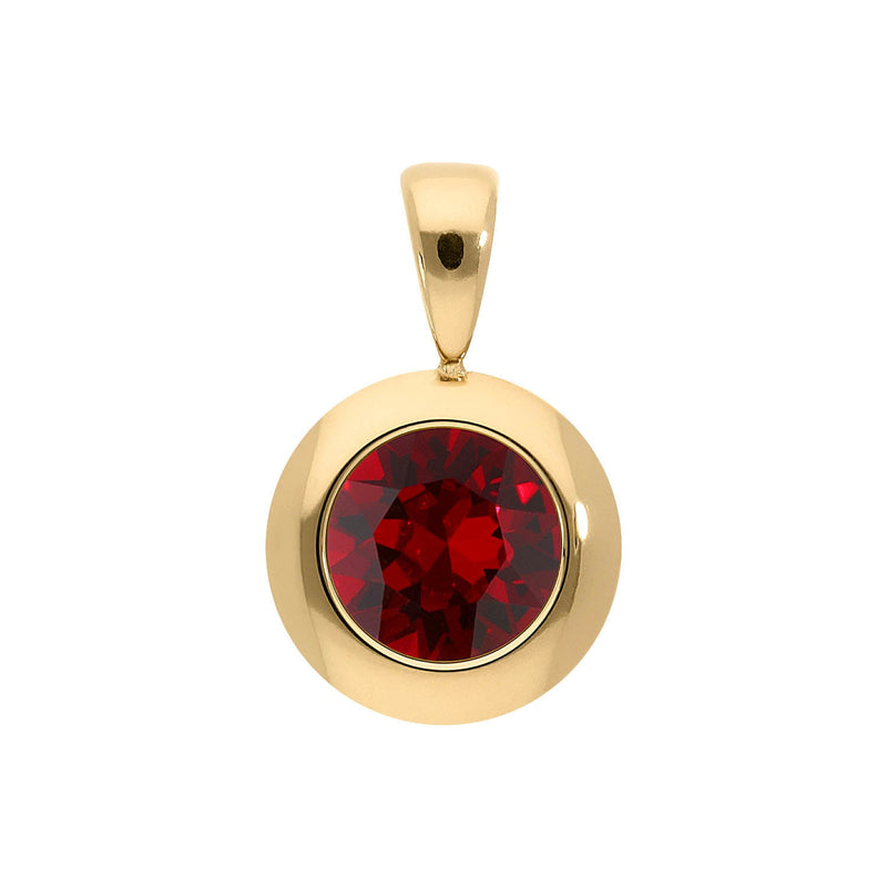 Tondo Pendant 0.51" - Gold