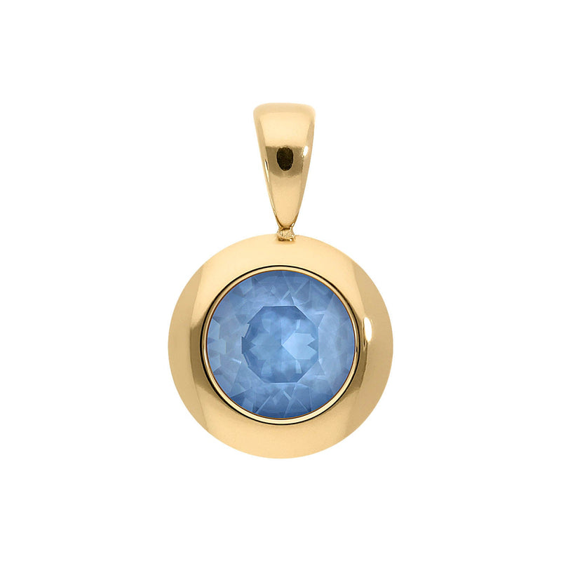 Tondo Pendant 0.51" - Gold