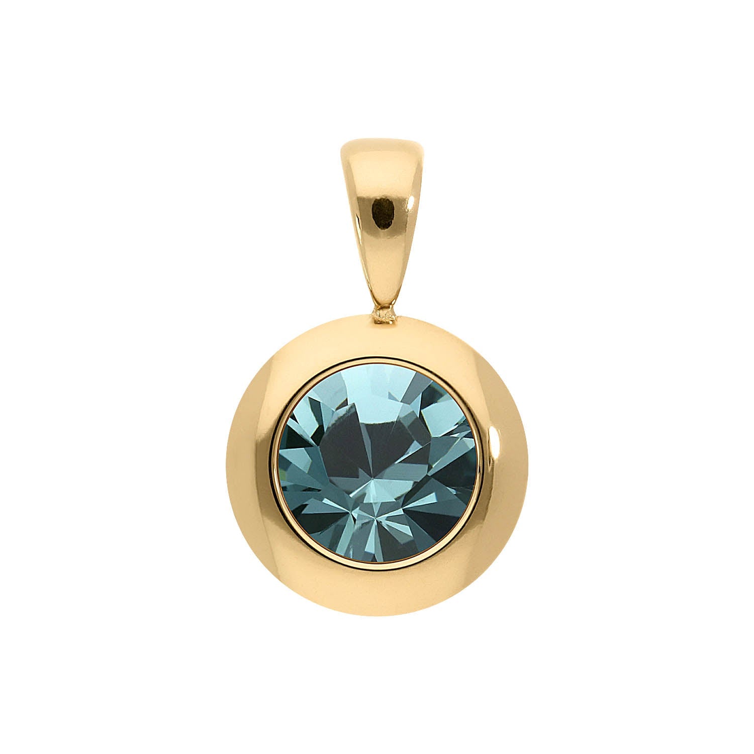 Tondo Pendant 0.51" - Gold