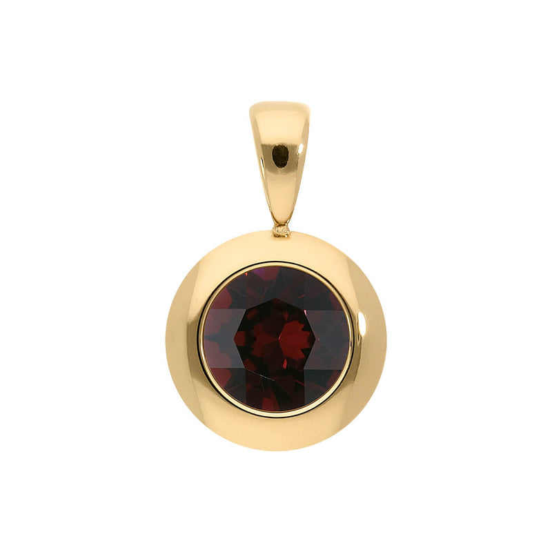 Tondo Pendant 0.51" - Gold