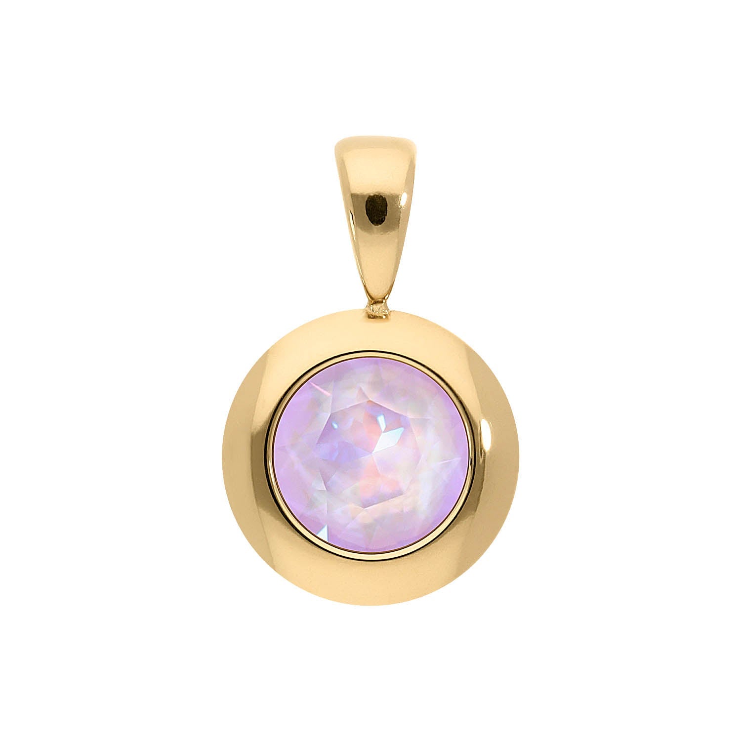 Tondo Pendant 0.51" - Gold