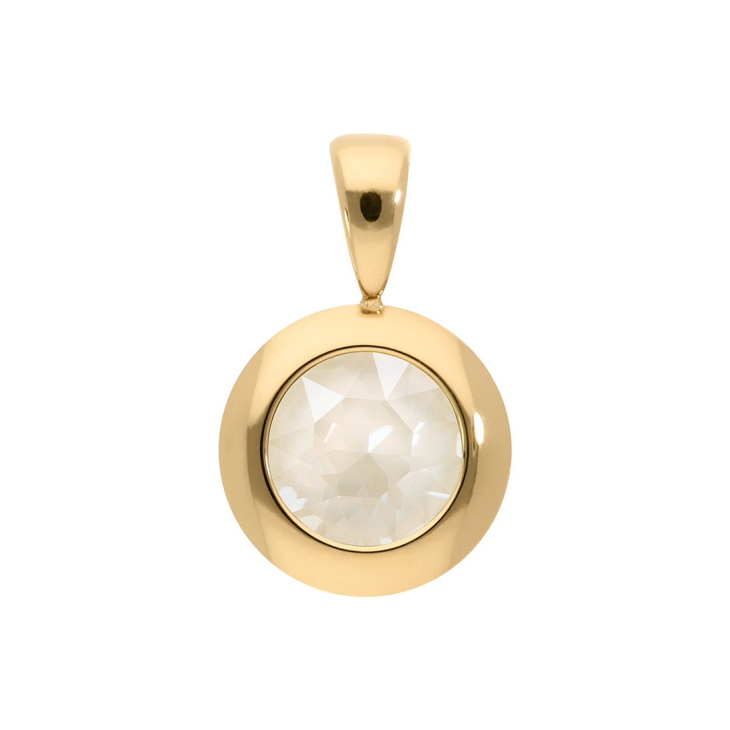 Tondo Pendant 0.51" - Gold