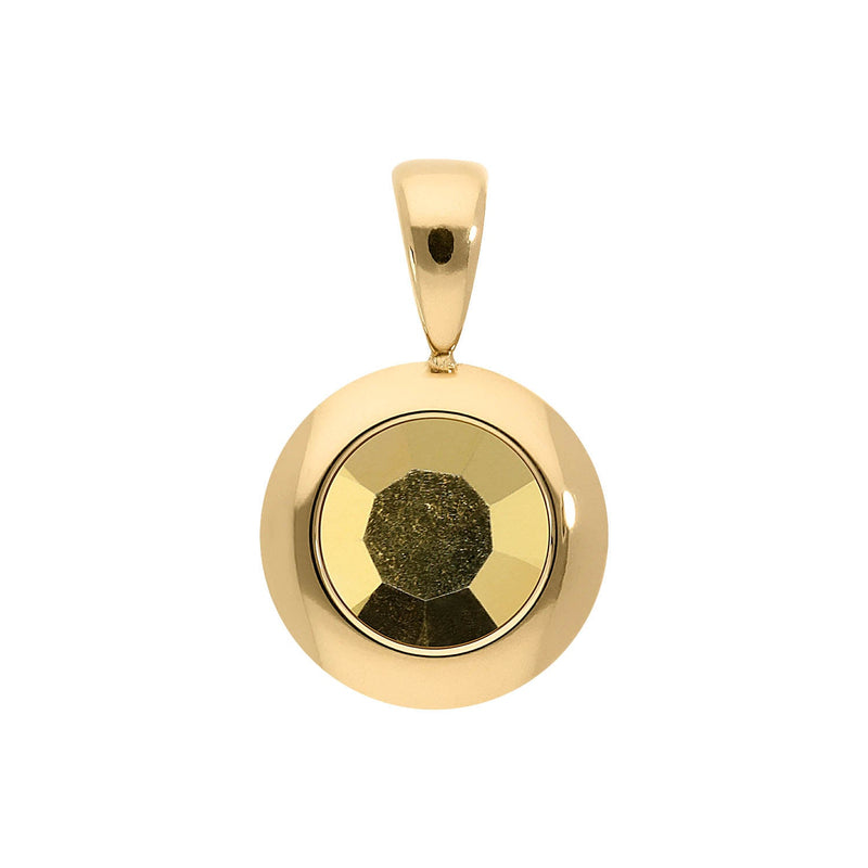 Tondo Pendant 0.51" - Gold