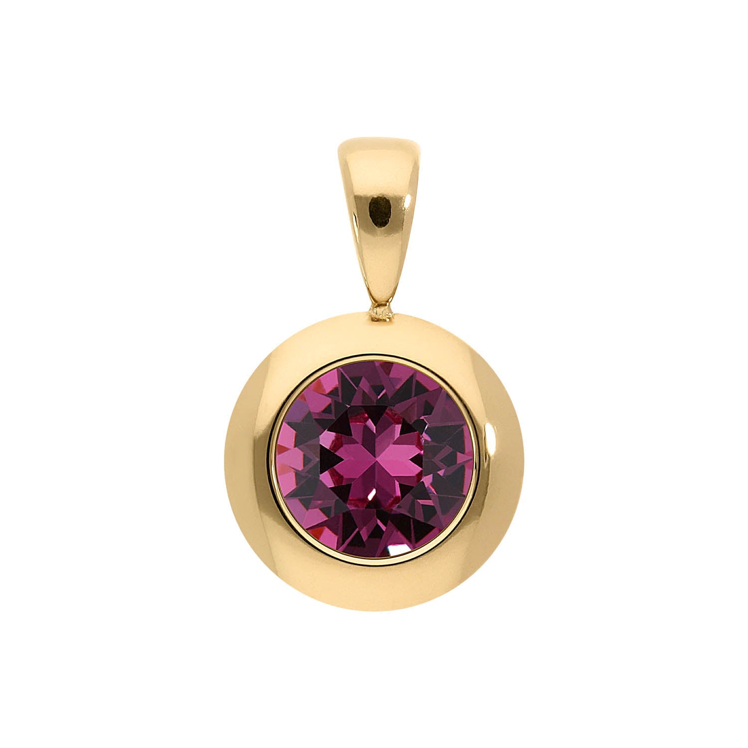 Tondo Pendant 0.51" - Gold