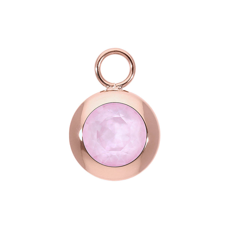 Tondo Charm 0.51" - Rose Gold