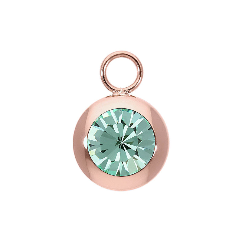 Tondo Charm 0.51" - Rose Gold
