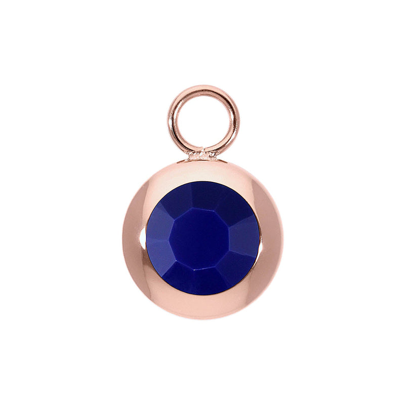 Tondo 0.51" charm - Rose Gold