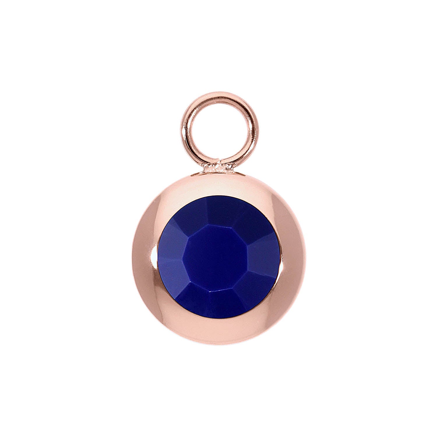 Tondo Charm 0.51" - Rose Gold