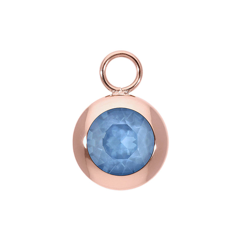 Tondo 0.51" charm - Rose Gold