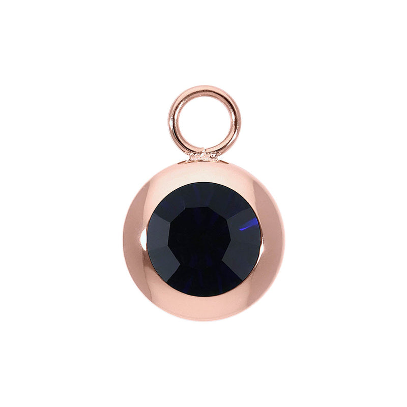 Tondo 0.51" charm - Rose Gold