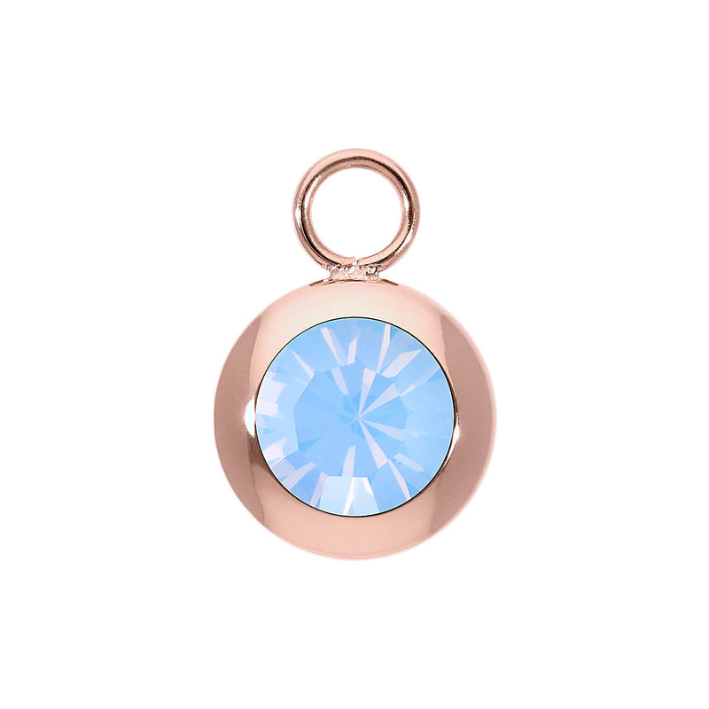 Tondo 0.51" charm - Rose Gold