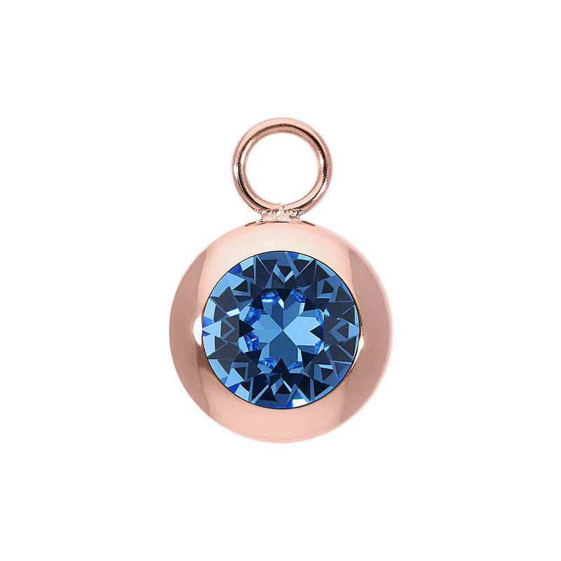Tondo Charm 0.51" - Rose Gold