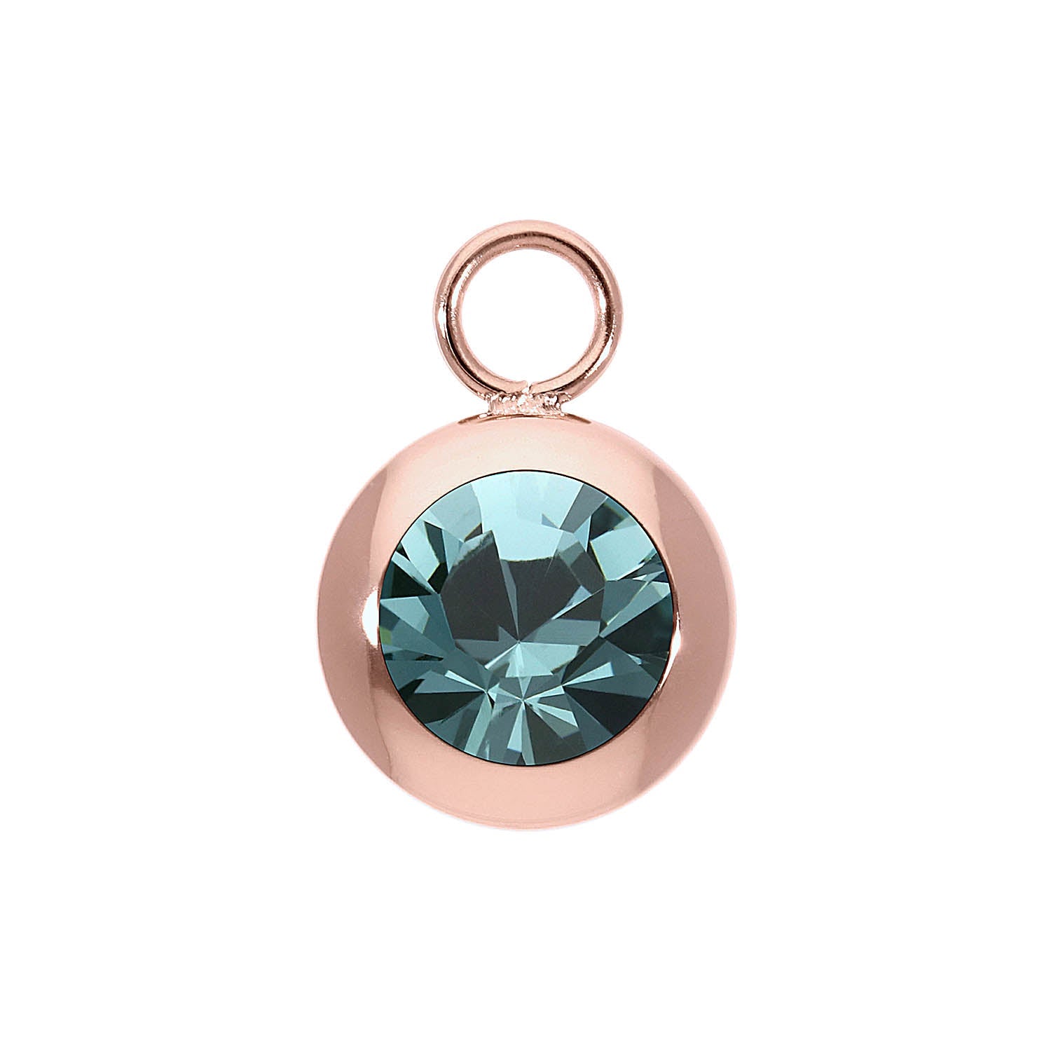 Tondo Charm 0.51" - Rose Gold