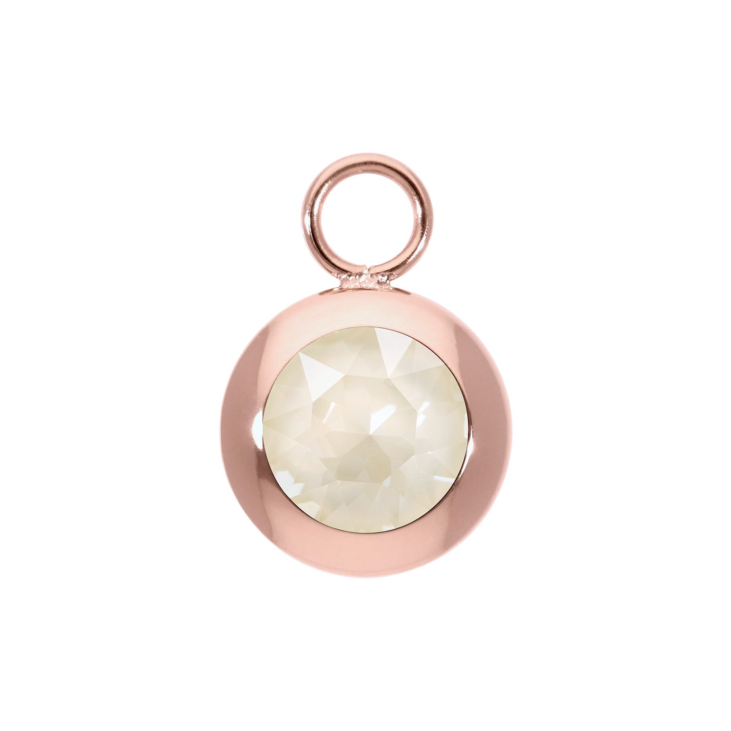 Tondo Charm 0.51" - Rose Gold