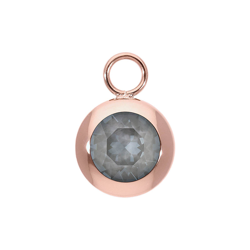 Tondo 0.51" charm - Rose Gold