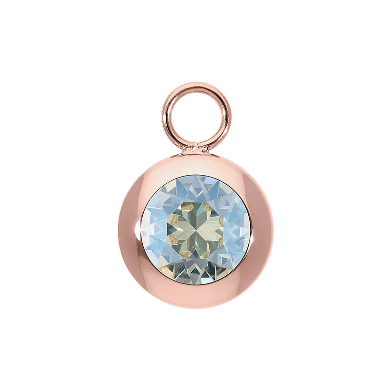 Tondo Charm 0.51" - Rose Gold