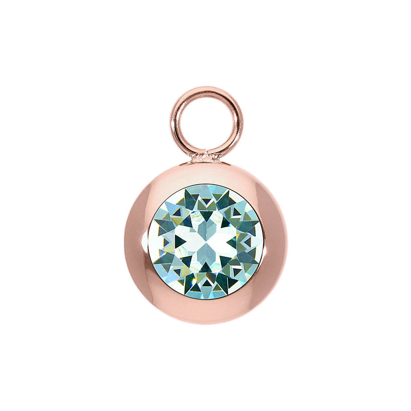 Tondo Charm 0.51" - Rose Gold