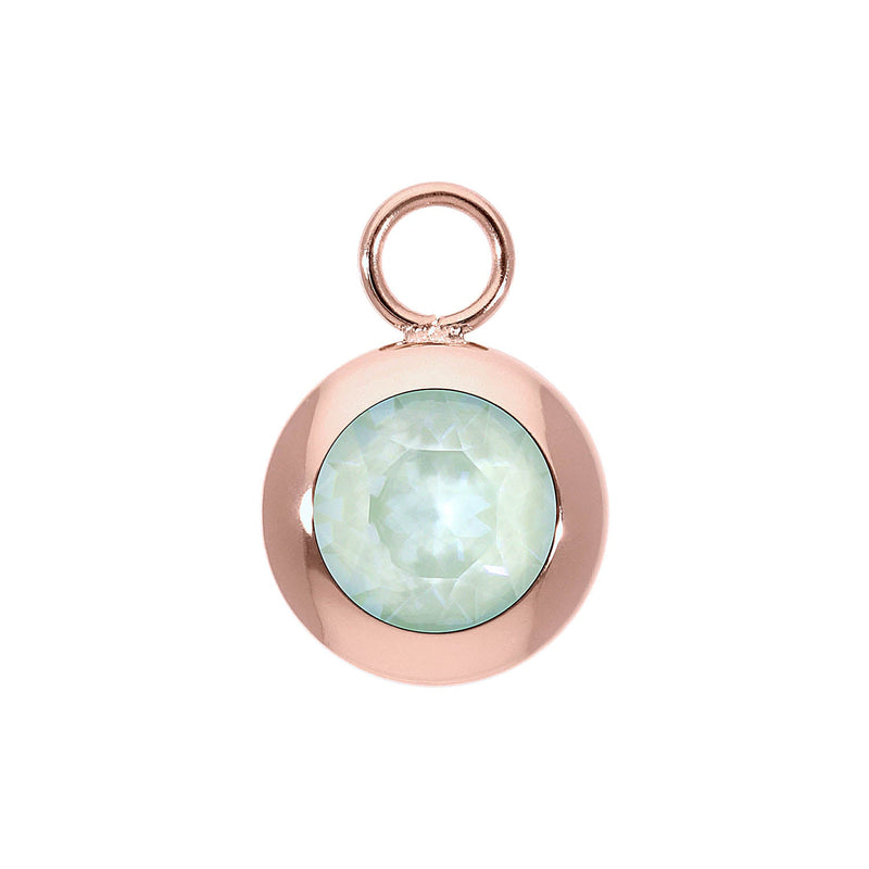 Tondo 0.51" charm - Rose Gold