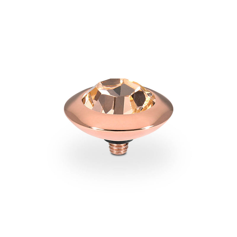 Tondo Top 0.51" - Rose Gold