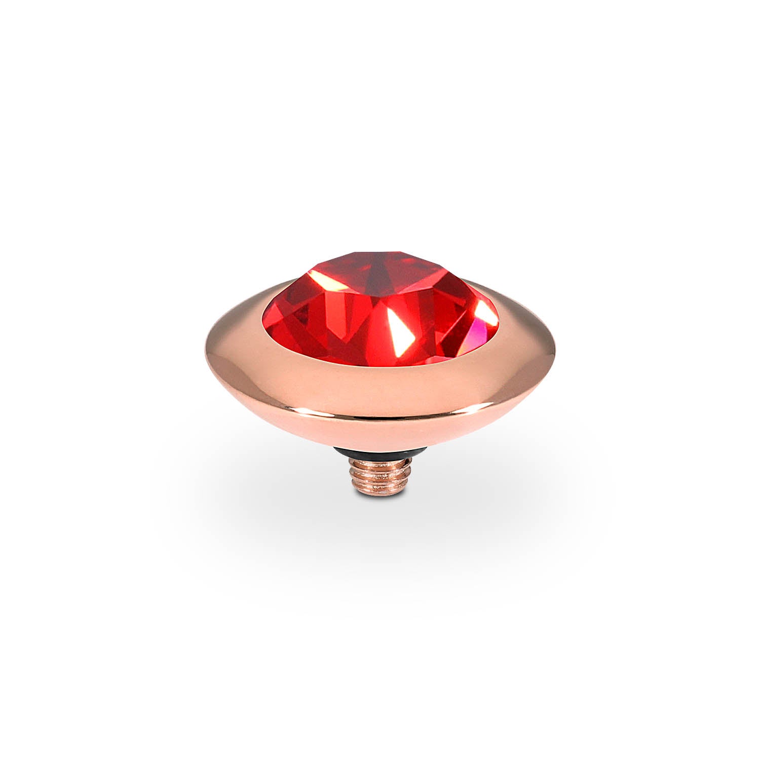 Tondo Top 0.51" - Rose Gold scarlet