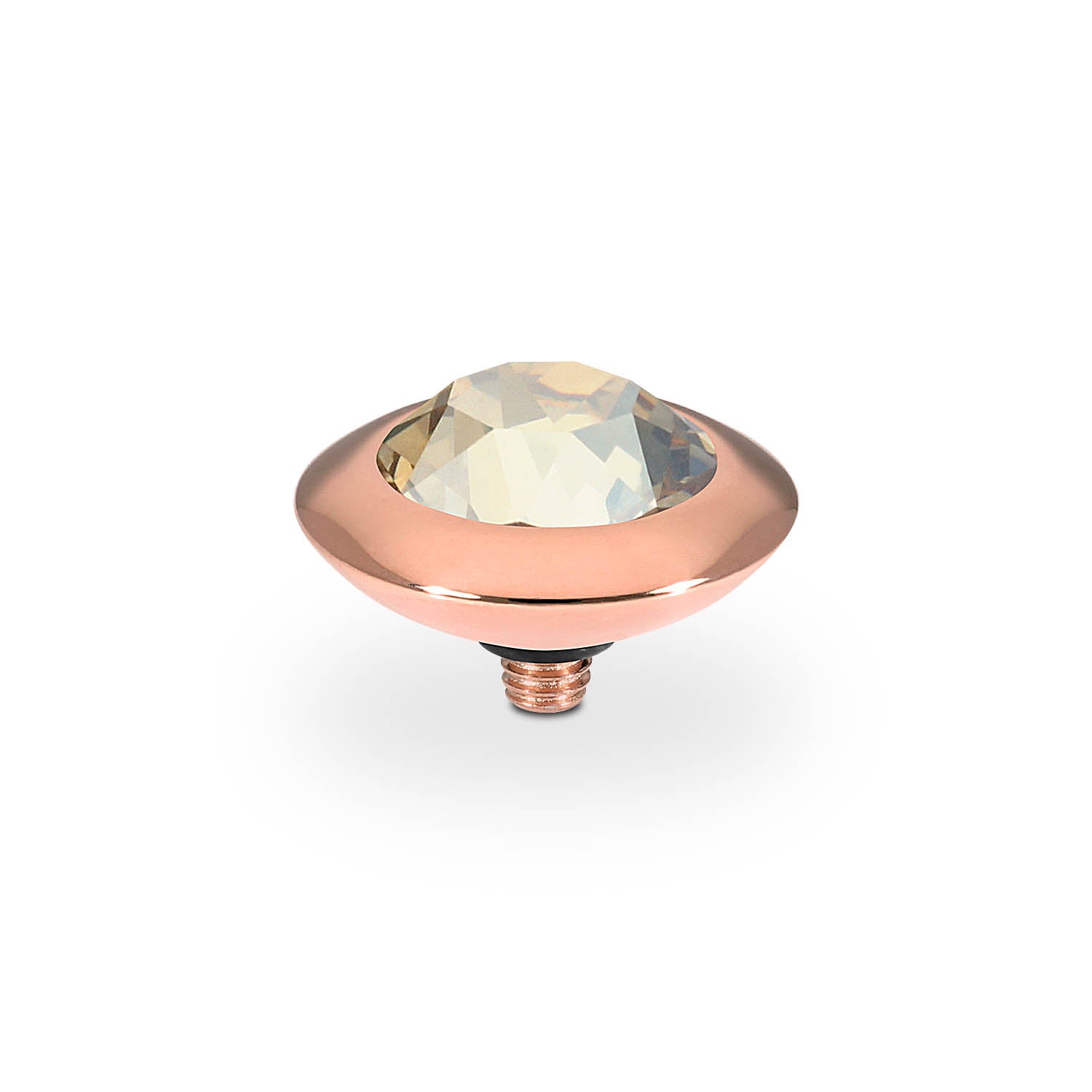 Tondo Top 0.51" - Rose Gold golden shadow