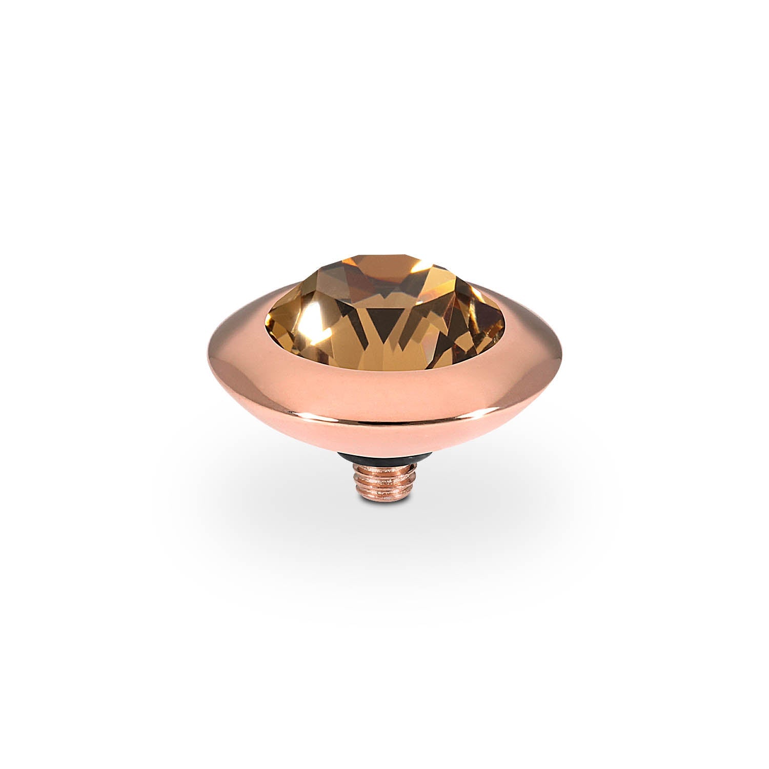 Tondo Top 0.51" - Rose Gold
