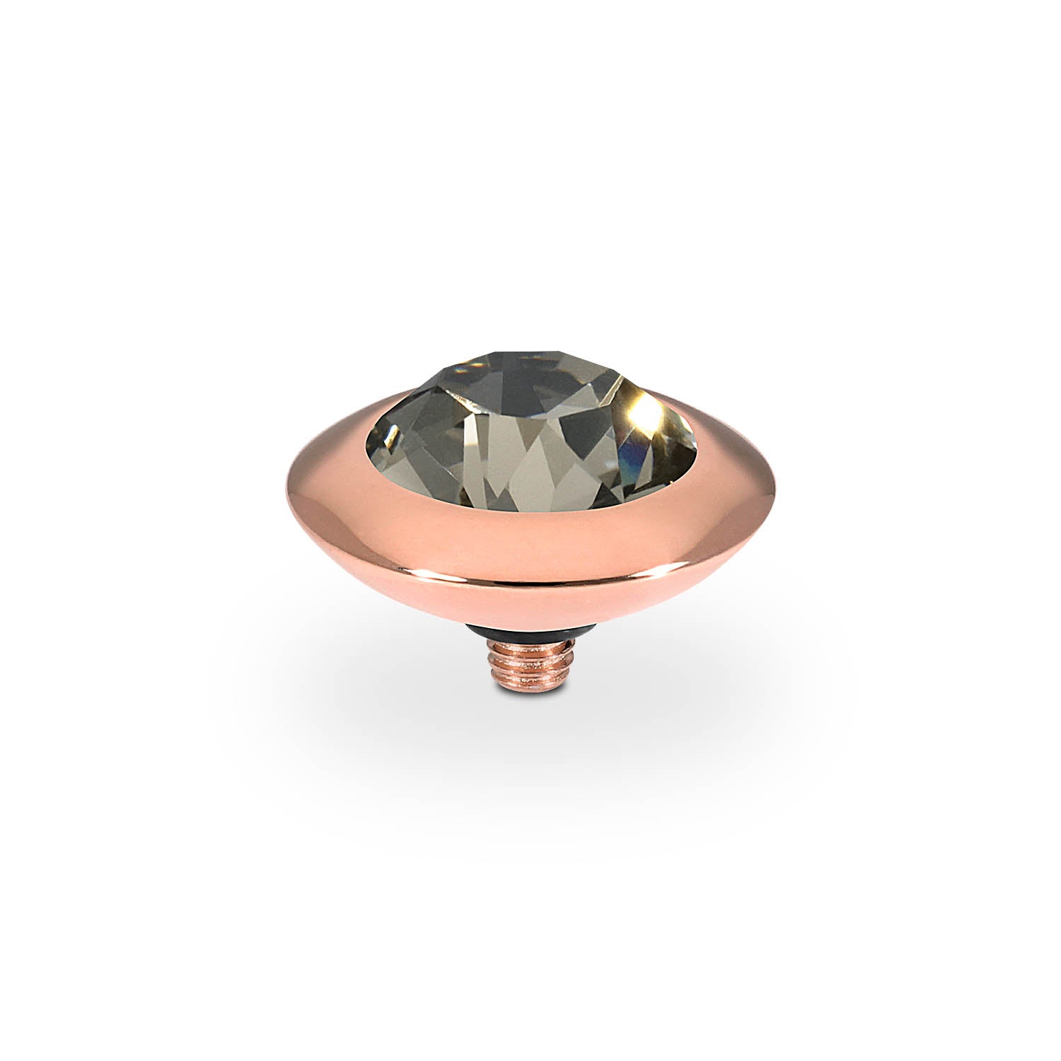 Tondo Top 0.51" - Rose Gold Greige