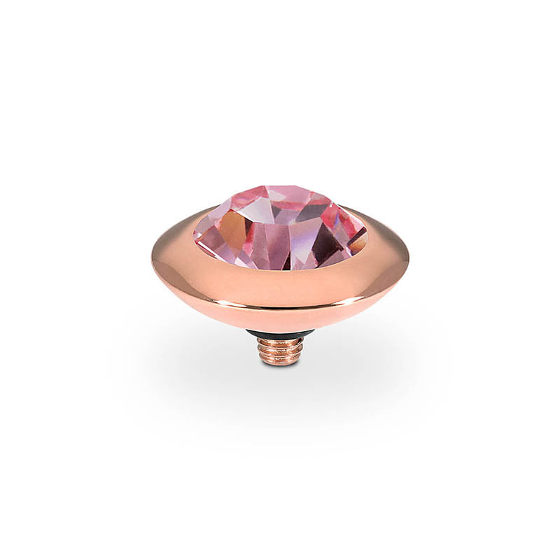 Tondo Top 0.51" - Rose Gold Light Rose