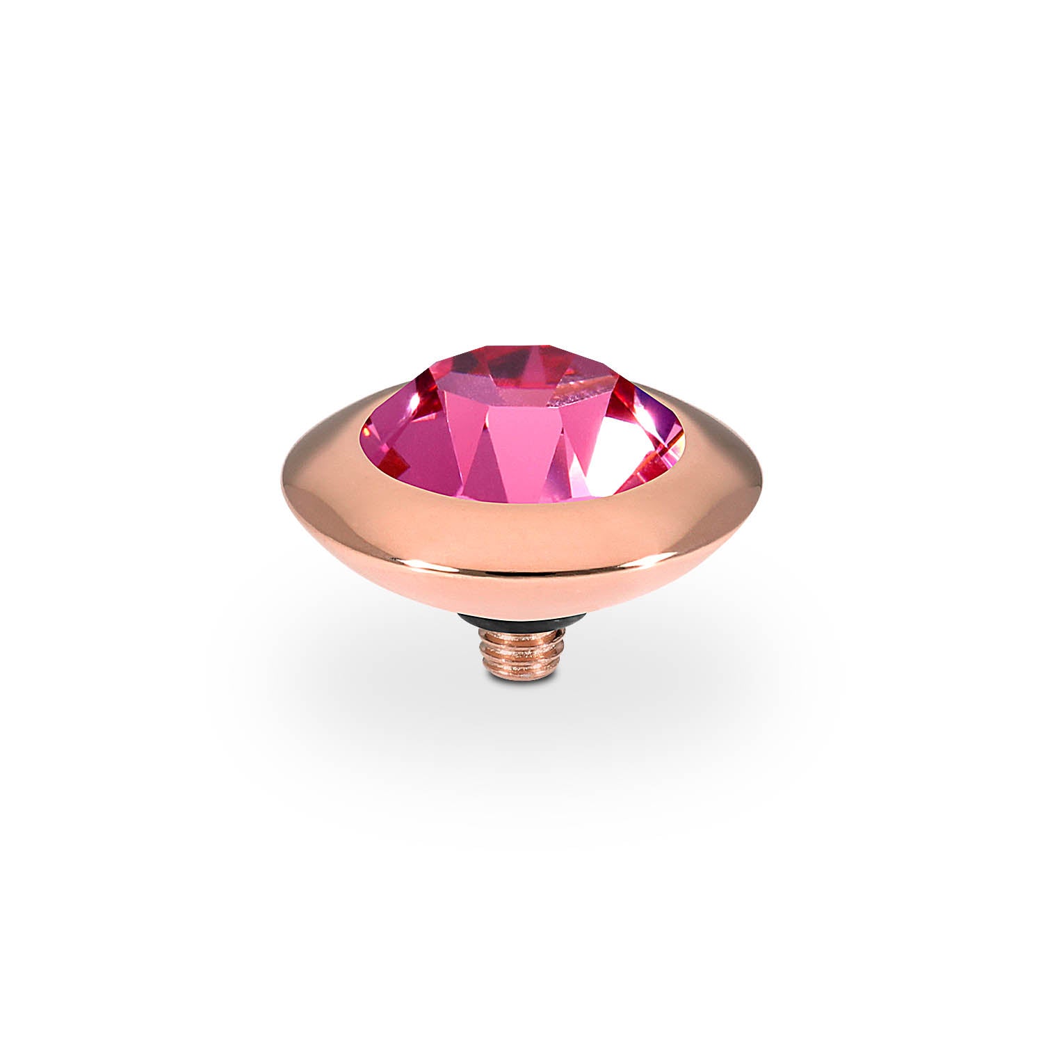 Tondo Top 0.51" - Rose Gold rose
