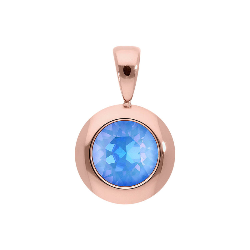 Tondo Pendant 0.51" - Rose Gold