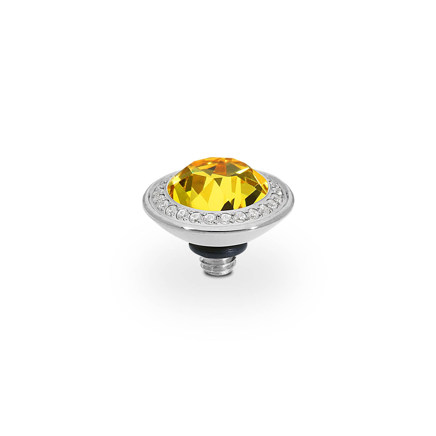 Tondo Deluxe Top 0.35" - Silver light topaz