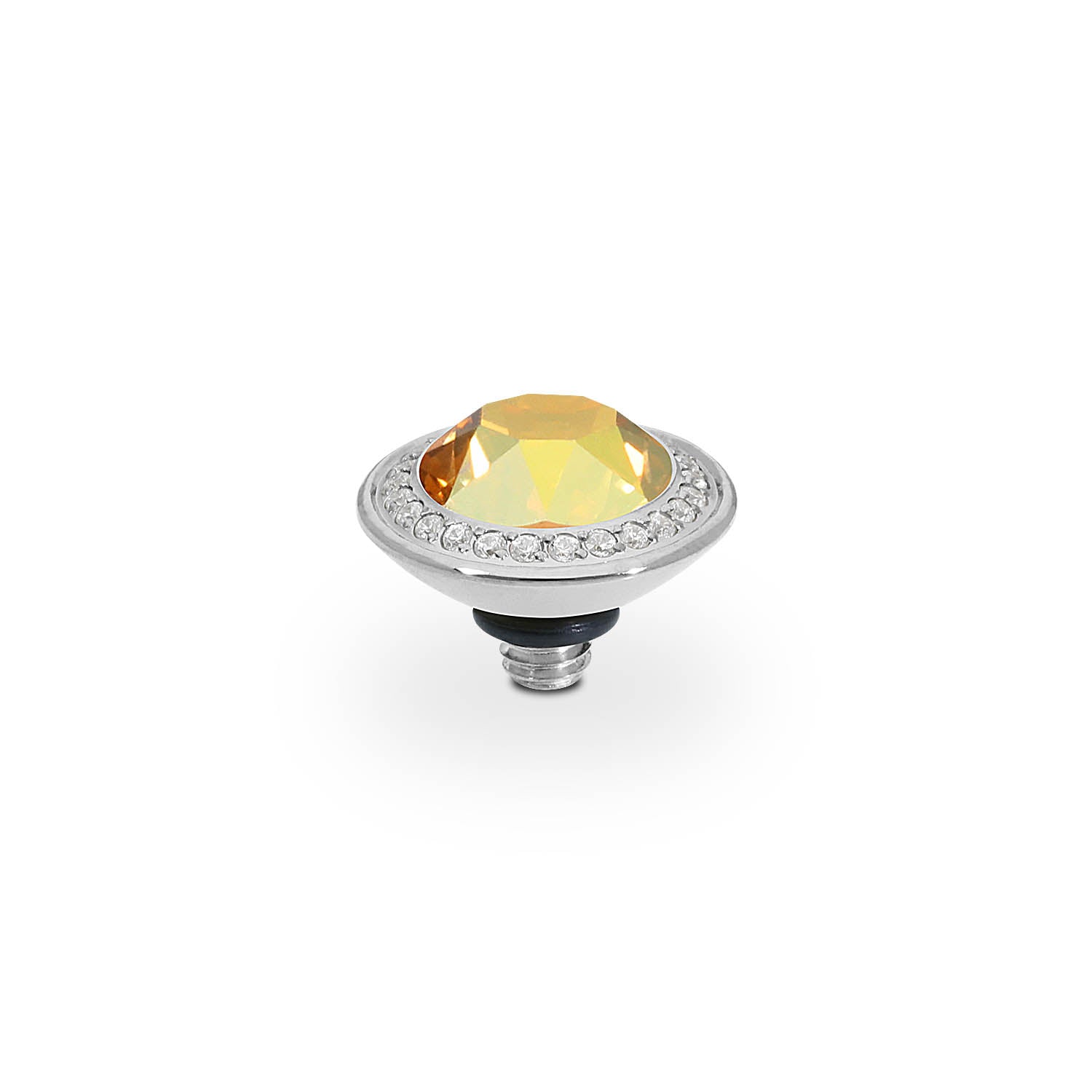 Tondo Deluxe Top 0.35" - Silver metallic sunshine