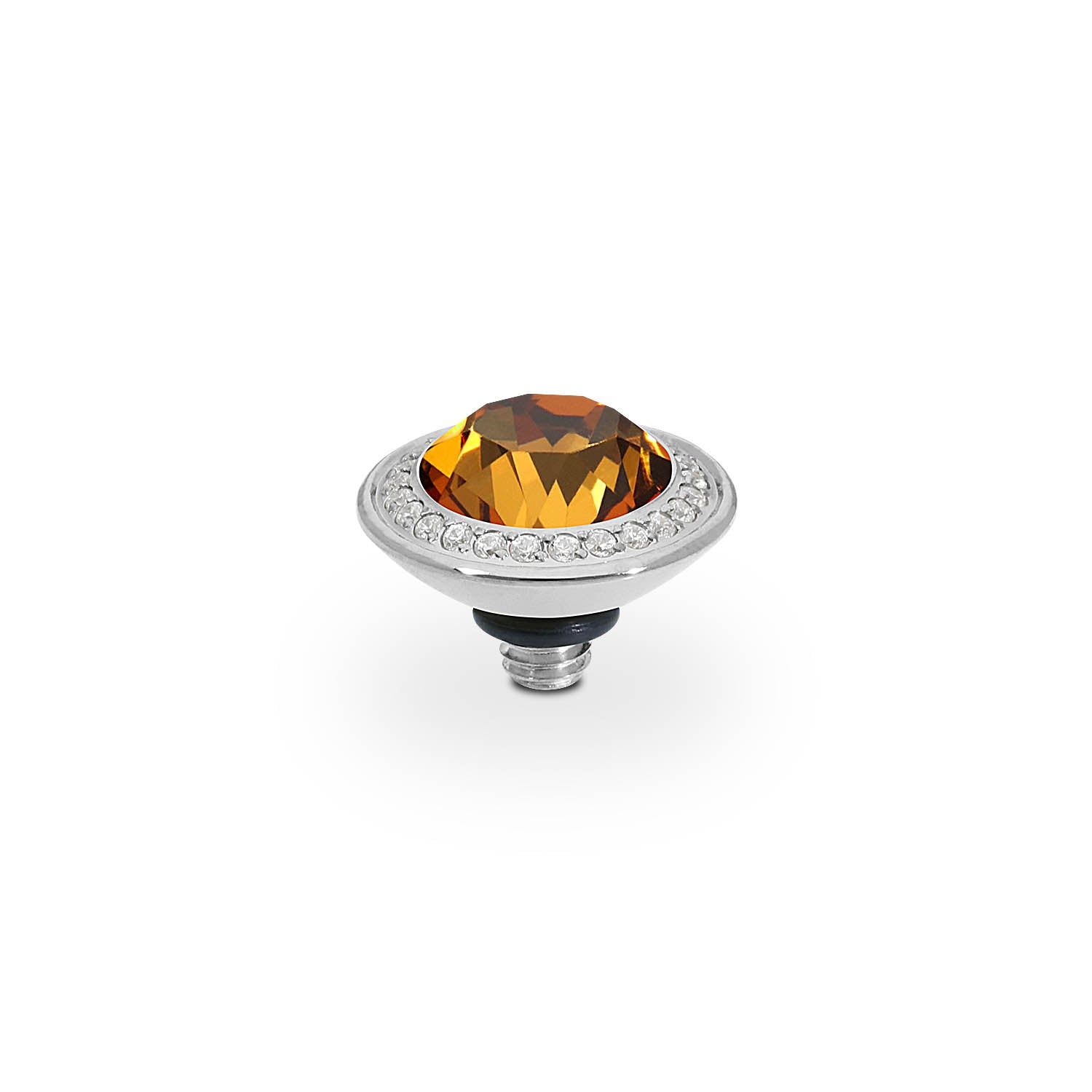 Tondo Deluxe Top 0.35" - Silver light amber