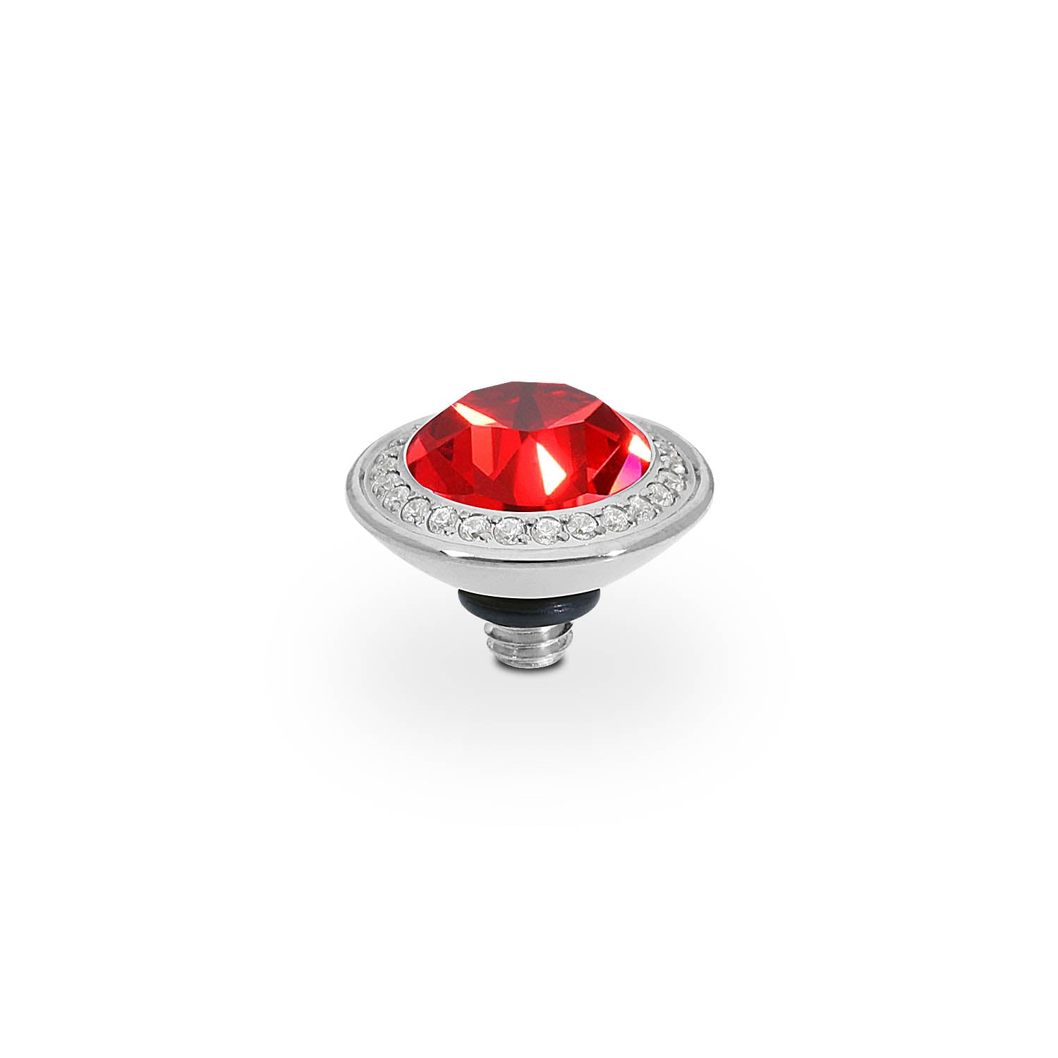 Tondo Deluxe Top 0.35" - Silver scarlet