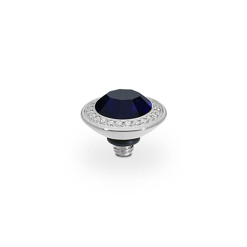 Tondo Deluxe Top 0.35" - Silver Dark Indigo
