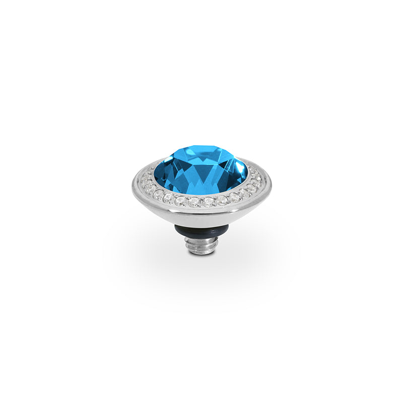 Tondo Deluxe Top 0.35" - Silver Denim Blue