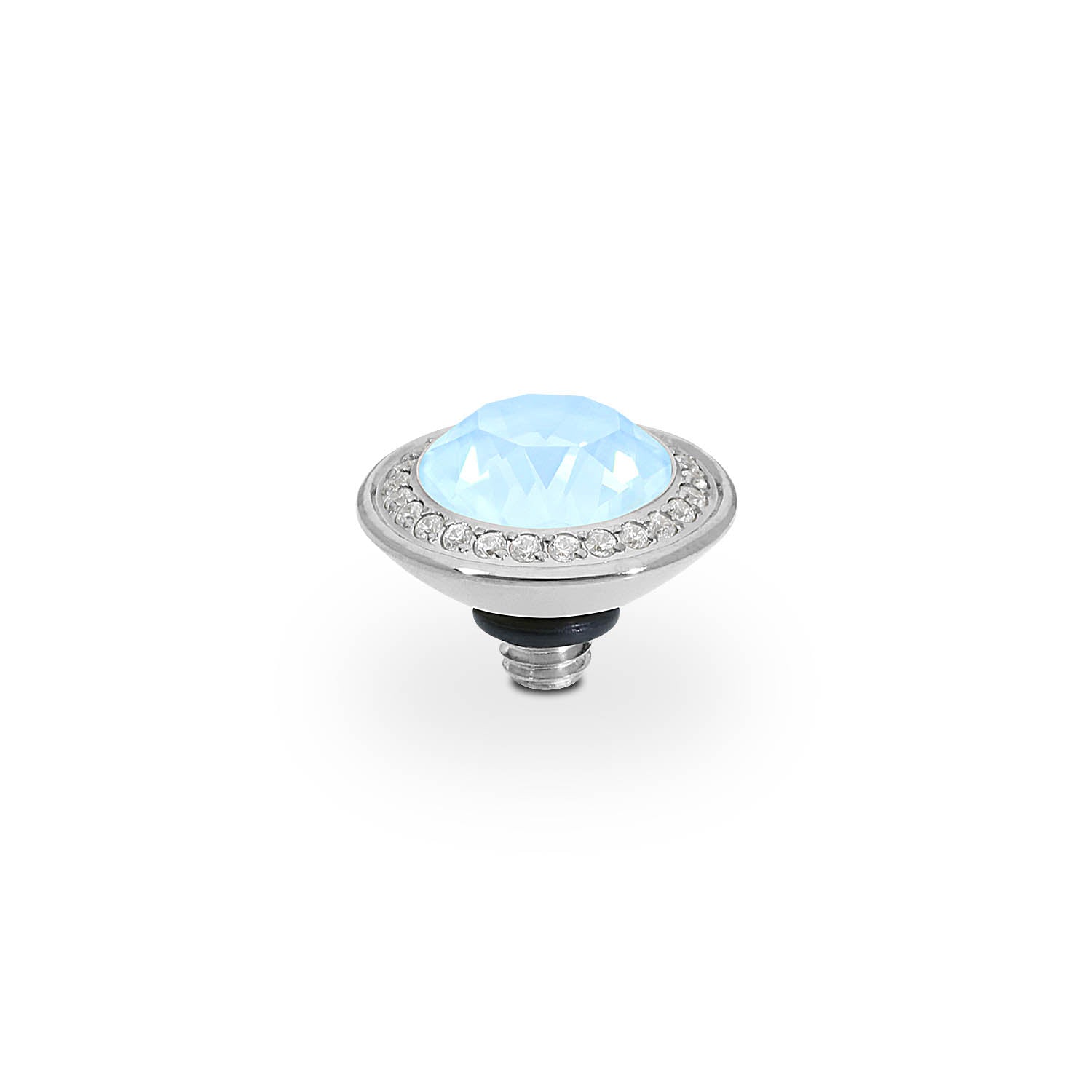 Tondo Deluxe Top 0.35" - Silver crystal sky ignite