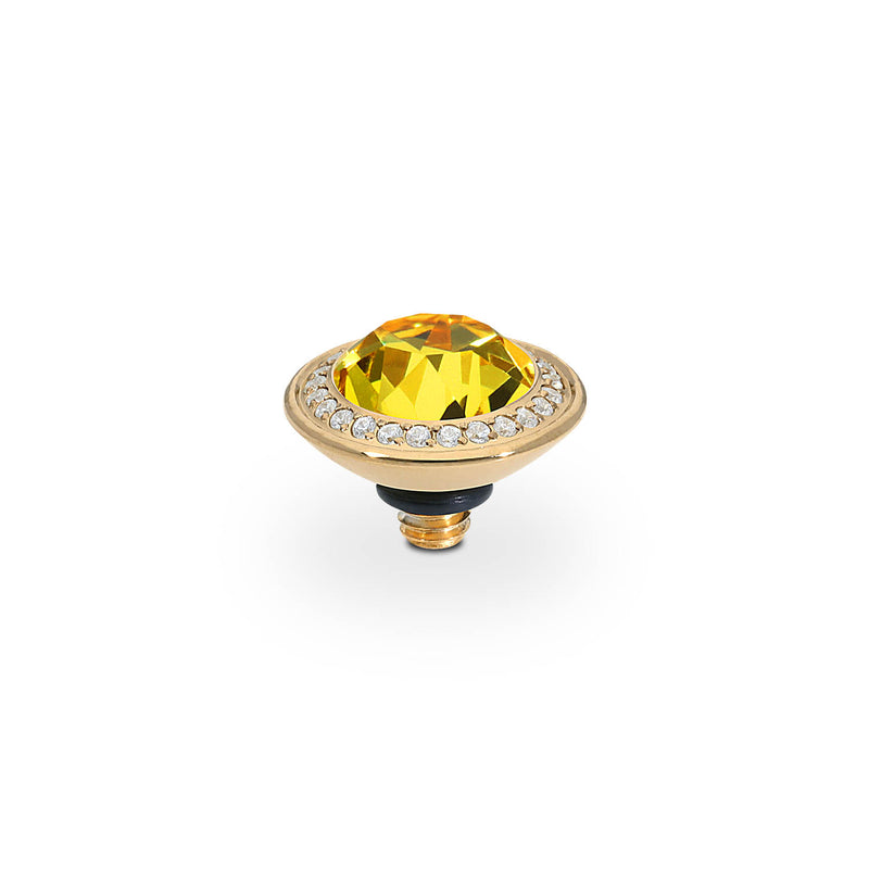 Tondo Deluxe Top 0.35" - Gold light topaz