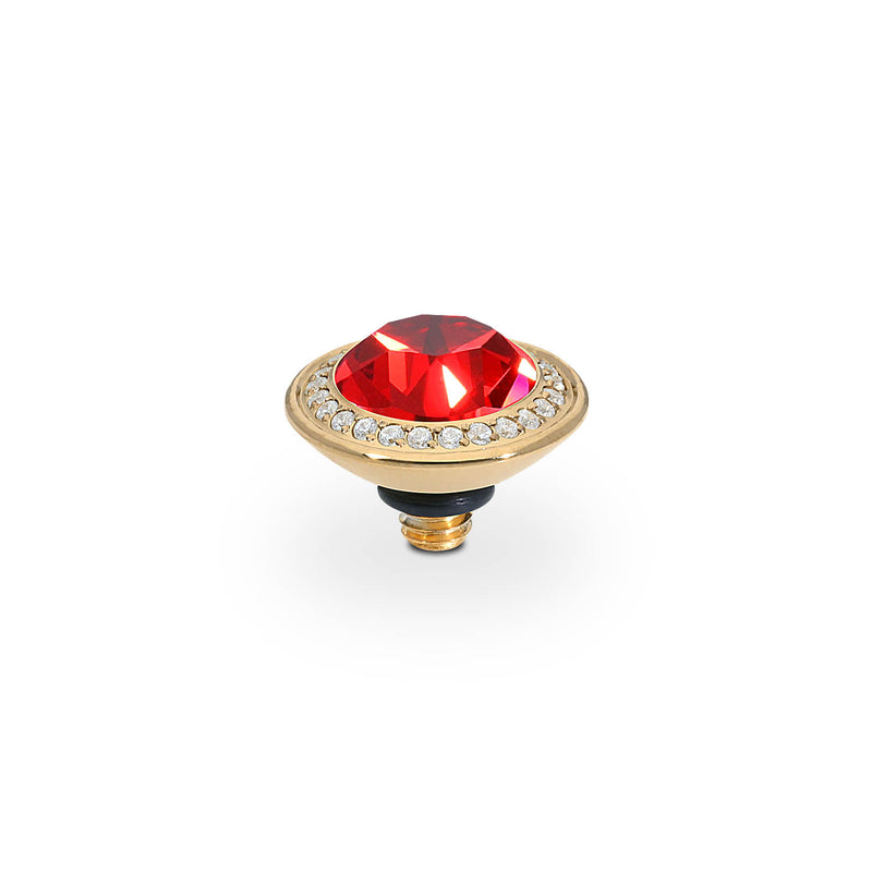Tondo Deluxe Top 0.35" - Gold scarlet